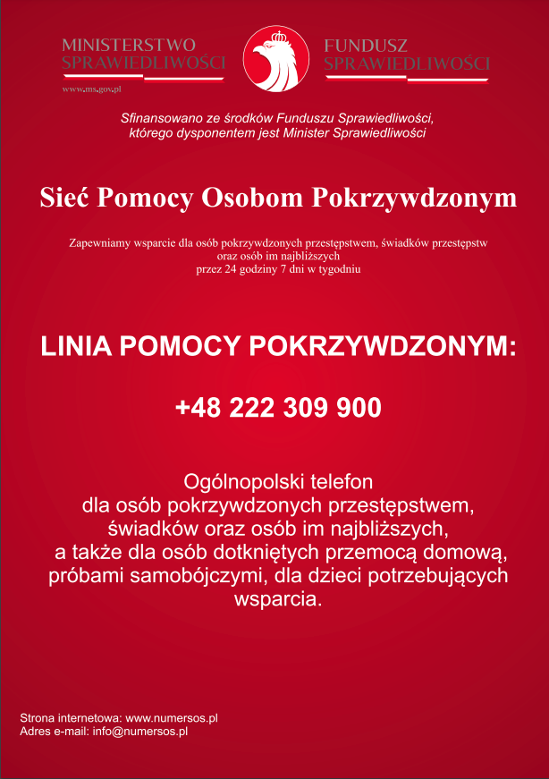 Linia pomocy pokrzywdzony